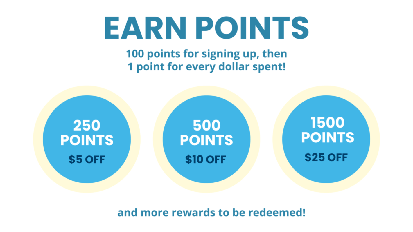 earn points banner